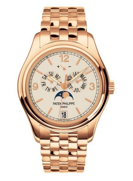 Patek Philippe replica Complications Annual Calendar Rose Gold Watch 5146/1R-001 Patek Philippe replica Complications Annual Calendar Rose Gold Watch 5146/1R-001